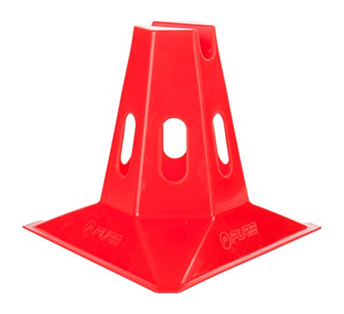 Pure 2Improve Trainingskegel Set, rot, 15cm, 6Stk. Pure 2Improve Trainingskegel Set, rot, 15cm, 6Stk. von Pure2Improve