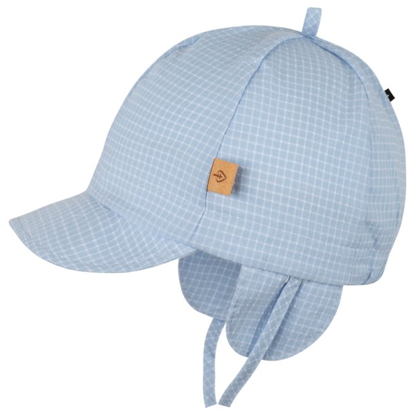 Pure Pure - Baby's Bindemütze - Cap Gr 47 cm grau/blau von Pure Pure