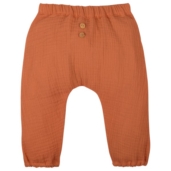 Pure Pure - Baby's Hose Mull - Freizeithose Gr 62 orange von Pure Pure