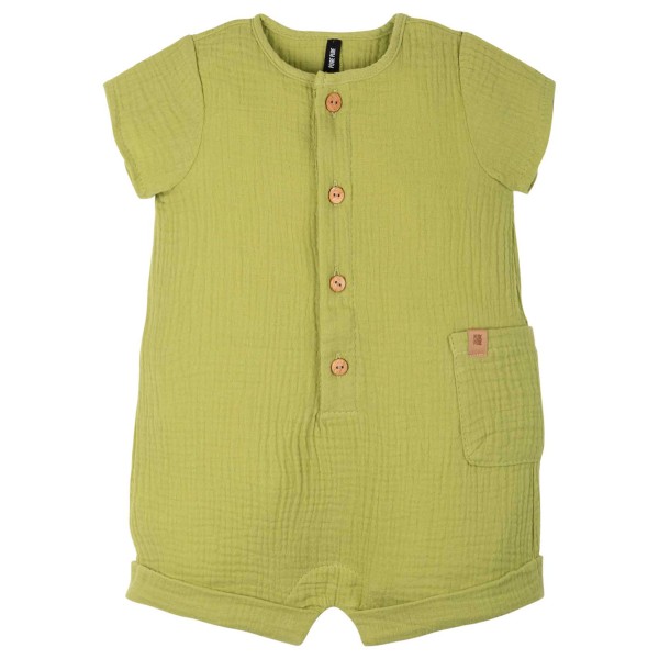 Pure Pure - Baby's Jumper Mull - Jumpsuit Gr 62 oliv/gelb Pure Pure - Baby's Jumper Mull - Jumpsuit Gr 62 oliv/gelb von Pure Pure