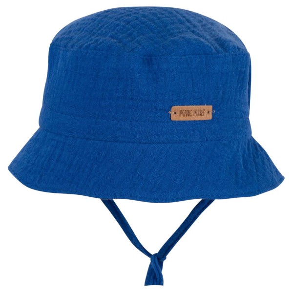 Pure Pure - Kid's Binde-Hut Mull - Hut Gr 53 cm blau Pure Pure - Kid's Binde-Hut Mull - Hut Gr 53 cm blau von Pure Pure