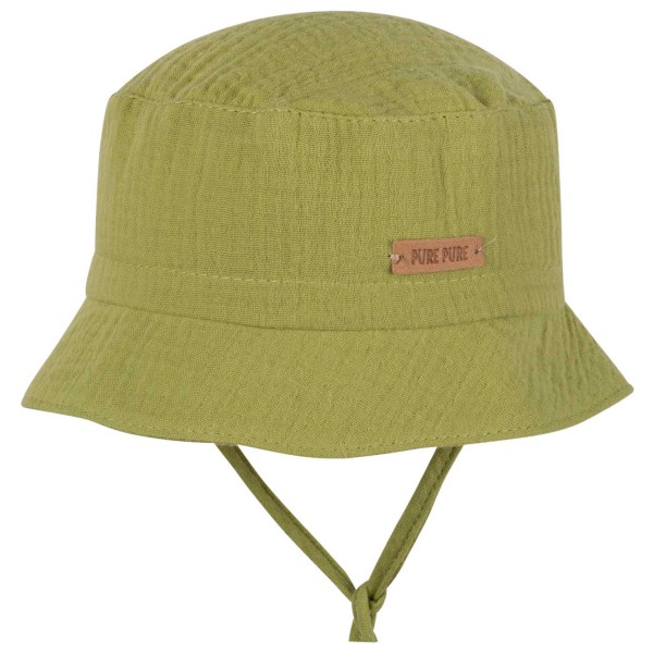 Pure Pure - Kid's Binde-Hut Mull - Hut Gr 53 cm oliv Pure Pure - Kid's Binde-Hut Mull - Hut Gr 53 cm oliv von Pure Pure