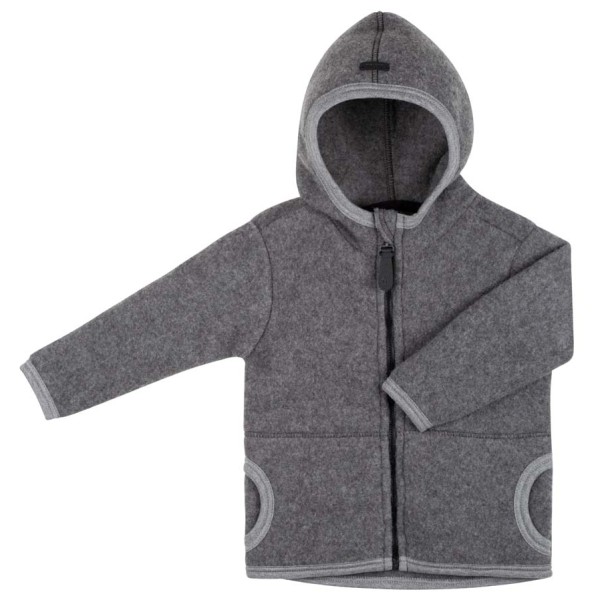 Pure Pure - Kid's Jacke Fleece - Fleecejacke Gr 110/116 grau von Pure Pure