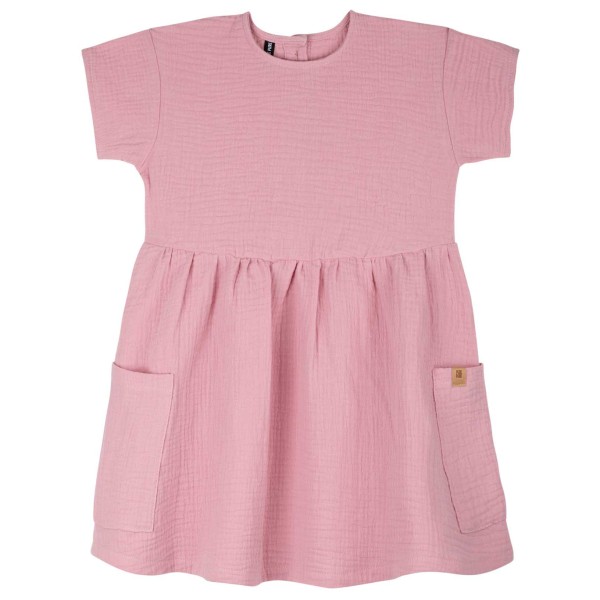 Pure Pure - Kid's Kleid Mull - Kleid Gr 122/128 rosa von Pure Pure