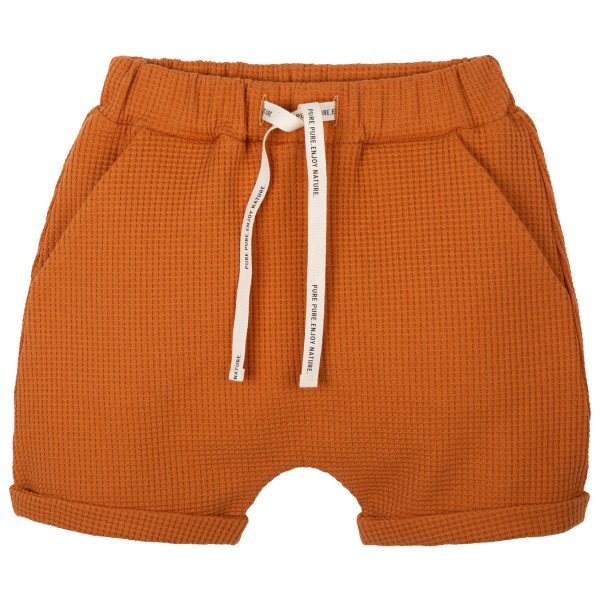 Pure Pure - Kid's Mini-Hose Waffle - Shorts Gr 92 orange von Pure Pure