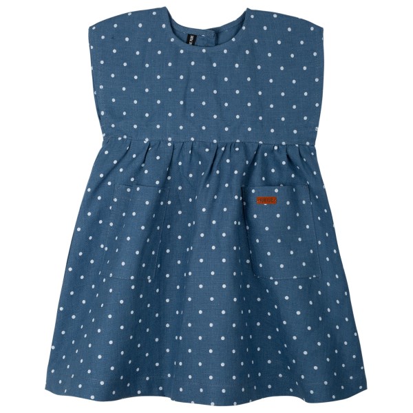 Pure Pure - Kid's Mini-Kleid Leinen - Kleid Gr 104 blau von Pure Pure