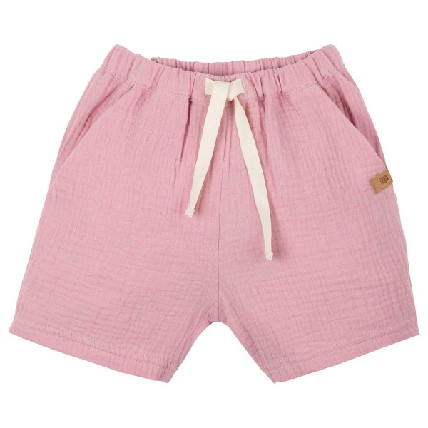 Pure Pure - Kid's Mini-Shorts Mull Uni - Shorts Gr 98 rosa von Pure Pure