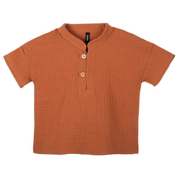 Pure Pure - Kid's Mini-T-Shirt Mull - T-Shirt Gr 122/128 orange von Pure Pure