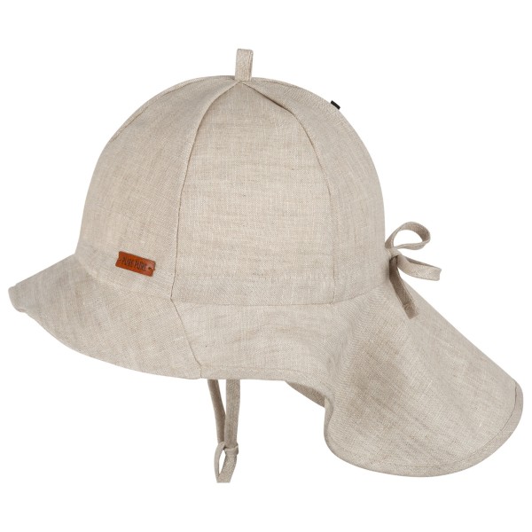 Pure Pure - Kid's Nackenschutz Leinen - Cap Gr 47 cm beige/grau Pure Pure - Kid's Nackenschutz Leinen - Cap Gr 47 cm beige/grau von Pure Pure