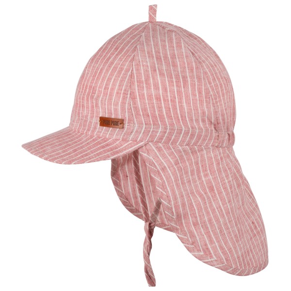 Pure Pure - Kid's Nackenschutz Leinen gestreift - Cap Gr 45 cm rosa Pure Pure - Kid's Nackenschutz Leinen gestreift - Cap Gr 45 cm rosa von Pure Pure