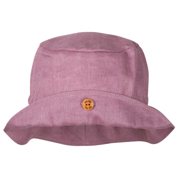 Pure Pure - Kid's Schlapphut Leinen mit Knopf - Hut Gr 47-49 cm rosa Pure Pure - Kid's Schlapphut Leinen mit Knopf - Hut Gr 47-49 cm rosa von Pure Pure