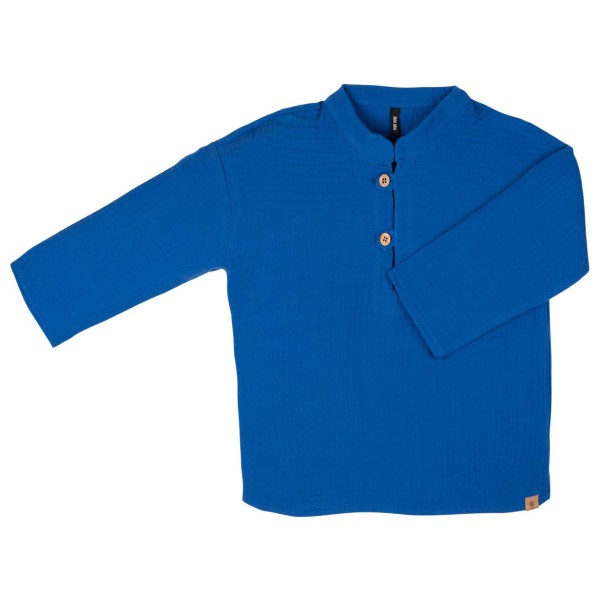 Pure Pure - Kid's Shirt Mull - Hemd Gr 104 blau von Pure Pure