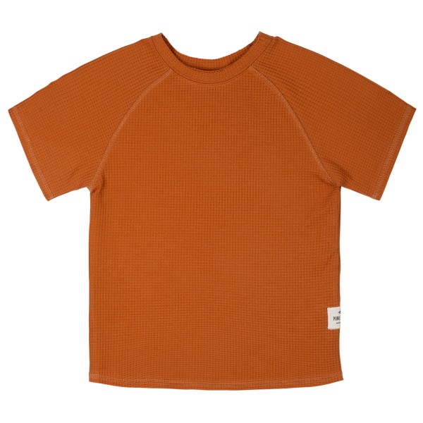 Pure Pure - Kid's T-Shirt Waffle - T-Shirt Gr 104 rot von Pure Pure