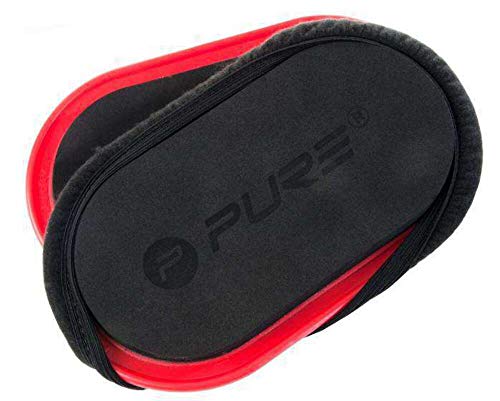 Pure2Improve Gleitunterlage, 2Stk., Schwarz/Rot, P2I200230 Pure2Improve Gleitunterlage, 2Stk., Schwarz/Rot, P2I200230 von Pure2Improve