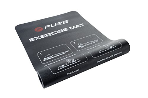 Pure 2Improve Übungsmatte, schwarz, 182x61x4cm, inkl. 12 Übungen auf Matte Pure 2Improve Übungsmatte, schwarz, 182x61x4cm, inkl. 12 Übungen auf Matte von Pure2Improve