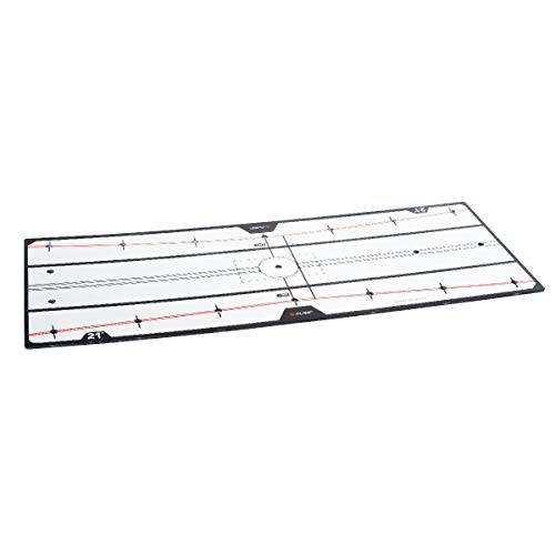 Pure2Improve Golf Putten Spiegel, 21 Zoll (53.5 x 20.5 cm), Schwarz, Rechts, Regulär, 1 Grad, Golfschläger, Golfer, Erwachsene (Erwachsene), Unisex Pure2Improve Golf Putten Spiegel, 21 Zoll (53.5 x 20.5 cm), Schwarz, Rechts, Regulär, 1 Grad, Golfschläger, Golfer, Erwachsene (Erwachsene), Unisex von Pure2Improve