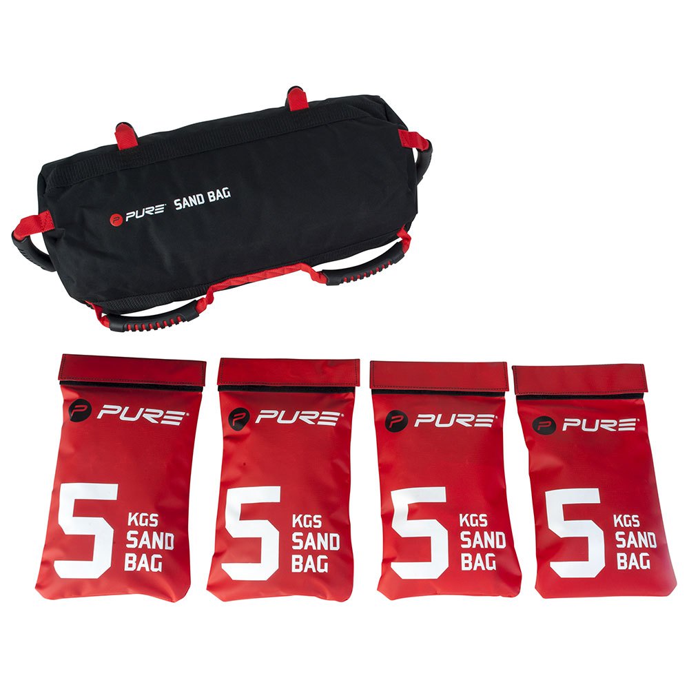 Pure2improve Adjustable Weight Power Bag Max 20kg Rot,Schwarz Up to 20 kg Pure2improve Adjustable Weight Power Bag Max 20kg Rot,Schwarz Up to 20 kg von Pure2improve