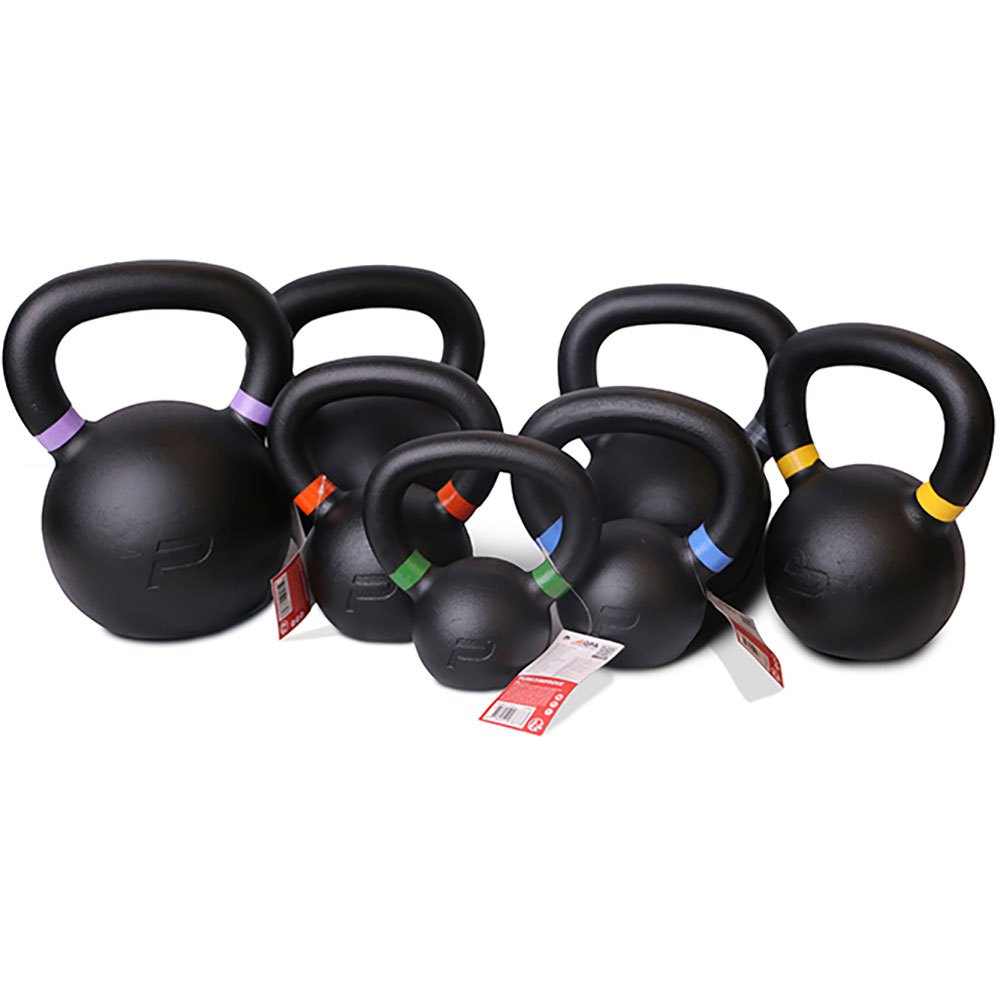 Pure2improve Kettlebell Iron Cast 4kg Schwarz 4 kg von Pure2improve