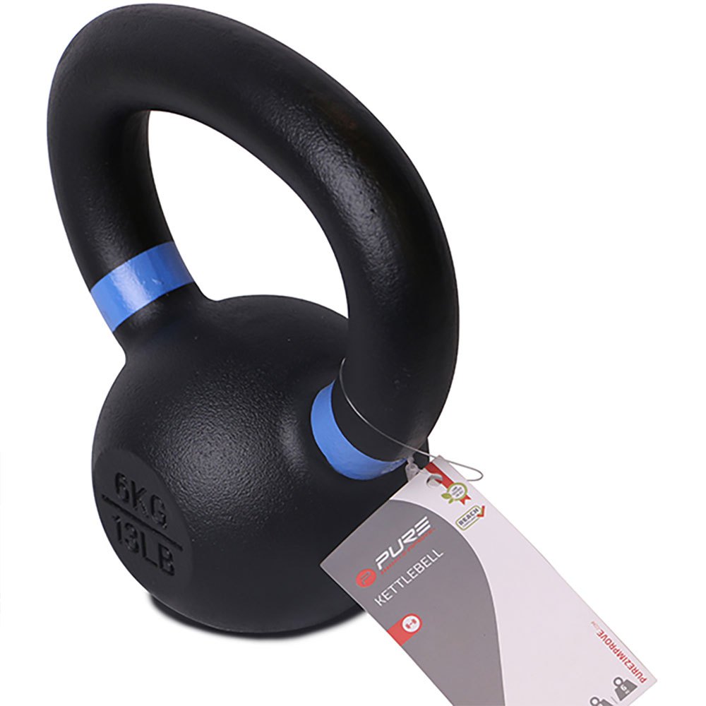 Pure2improve Iron Cast Kettlebell 6kg Schwarz 6 kg Pure2improve Iron Cast Kettlebell 6kg Schwarz 6 kg von Pure2improve