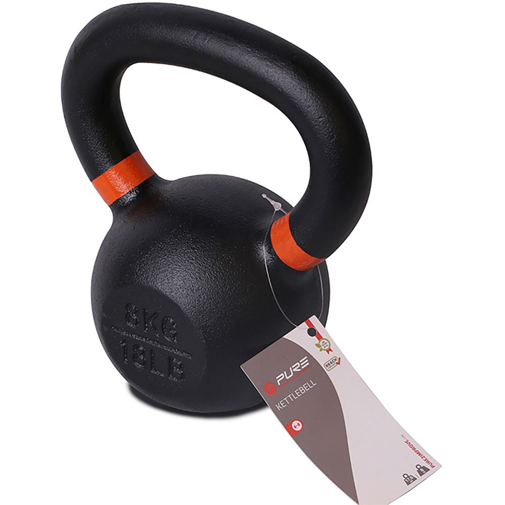 Pure2improve Iron Cast Kettlebell 8kg Schwarz 8 kg Pure2improve Iron Cast Kettlebell 8kg Schwarz 8 kg von Pure2improve