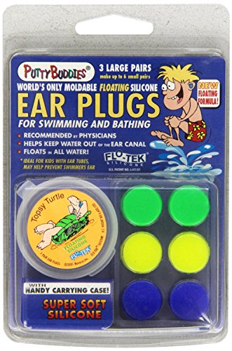 Putty Buddies (3er Pack (Farbe kann variieren) (2er Pack (6 Paar), Grün, Gelb & Blau (Floating)) von Putty Buddies