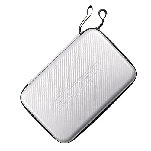 Puupaa Harte Tischtennisschläger-Abdeckung, tragbare EVA-Tasche mit Reißverschluss und Schlüsselband von Puupaa