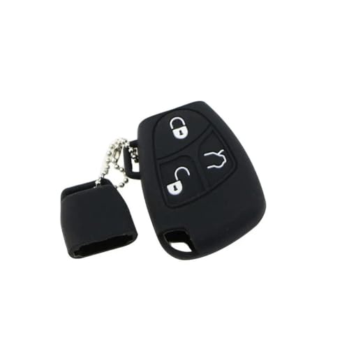 Pyaio Weiche Silikon-Autoschlüssel-Schutzhülle, für Mercedes Benz B C E ML S CLK CL von Pyaio