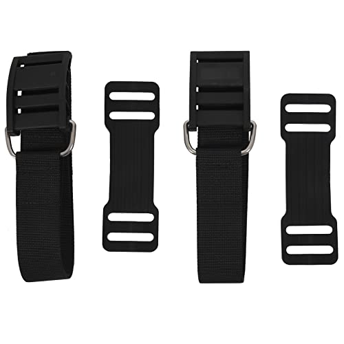 Pyatofy 2 StüCk Scuba Tauchen Tank Strap BCD Tank Strap Band Gewichts Gurt mit Buckle Taucher AusrüStung von Pyatofy