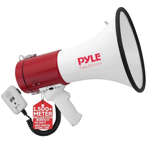 Pyle Megaphon, White, One Size Pyle Megaphon, White, One Size von Pyle