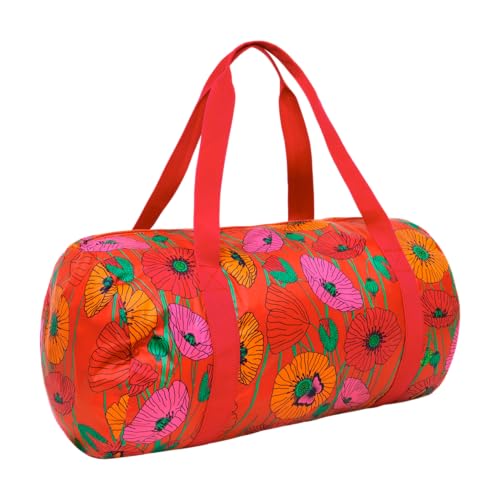 Pylones - Faltbare Reisetasche – Duffle Bag – Mohnblumen, rot, sporttasche Pylones - Faltbare Reisetasche – Duffle Bag – Mohnblumen, rot, sporttasche von Pylones