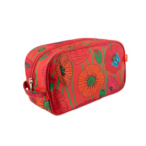 Pylones - Kulturbeutel – Tidy Mohnblumen – 26 x 15 x 10 cm, rot, kulturbeutel Pylones - Kulturbeutel – Tidy Mohnblumen – 26 x 15 x 10 cm, rot, kulturbeutel von Pylones