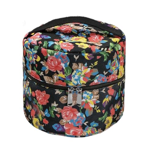 Pzuryhg Diffuser Oil Case Bag | Essence Oil Storage Bag | Essence Oil Travel Case | Portable Diffuser Oil Bag, Oil Carrying Case, Floral Diffuser Oil Organizer Bag, Oil Bottle Storage Bag von Pzuryhg