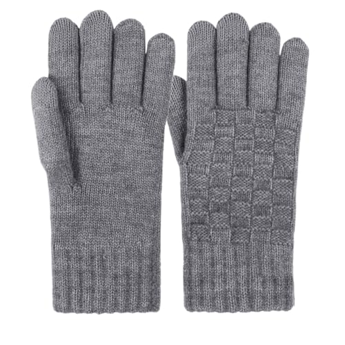 Pzuryhg Winter Gloves, Thermal Gloves, Cold Weather Ski Gloves, Warm Ski Gloves, Checkered Design Warm Winter Gloves with Touchscreen Capability for Cold Weather Outdoors, 8.66x3.54x0.39in von Pzuryhg