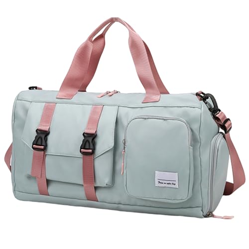 Reise-Reisetasche, Trocken- und Nass-Trenntasche, große Reise-Reisetasche, Weekender-Tasche für Männer, Handgepäck-Reisetasche, Herren-Sporttasche, Trainings-Reisetasche, Reise-Handtasche von Pzuryhg