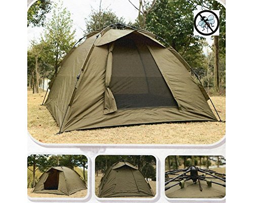 Q-Tac Ruck Zuck Bivvy, 2 Mann Angelzelt, Karpfenzelt, DAS ORIGINAL 250 x 250 cm von Q-Tac