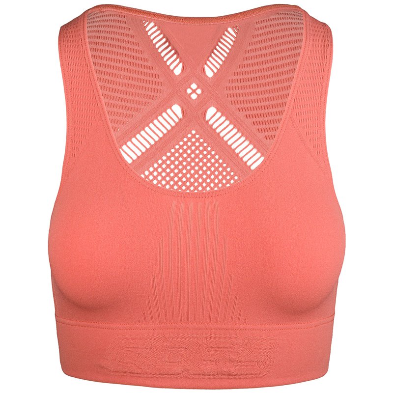 Q36.5 Seamless Sports Bra Rosa M-L Frau von Q36.5