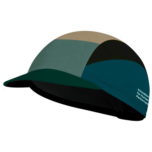 Q36.5 - Signature Summercap - Radmütze Gr One Size beige;blau;bunt;grau von Q36.5