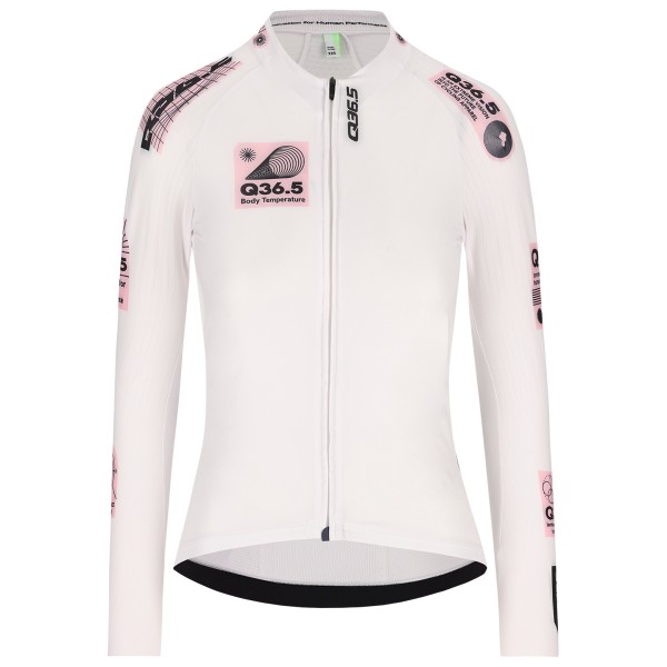 Q36.5 - Women's Gregarius Hybrid Light Retrofuture Long Sleeve Jersey - Radtrikot Gr L weiß Q36.5 - Women's Gregarius Hybrid Light Retrofuture Long Sleeve Jersey - Radtrikot Gr L weiß von Q36.5