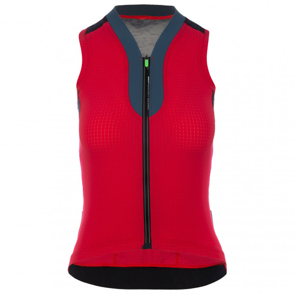 Q36.5 - Women's Jersey sleeveless L1 Pinstripe - Rad Singlet Gr L;M;S;XS grau;schwarz von Q36.5