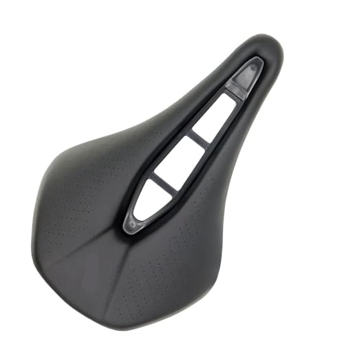 Fahrrad Sattel MTB Mountainbike Sattel Fahrrad Radfahren Skidproof Sattel Sitz Silica Gel Sitz Schwarz Rennrad Sattel Zubehör Fahrradsattel Herren von QAINKUN