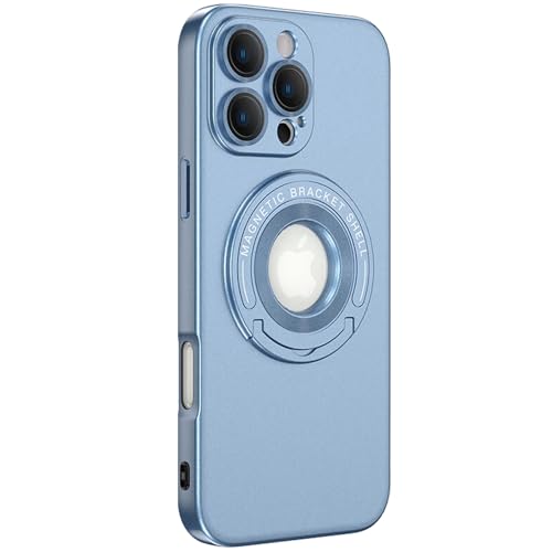 QANXGOG Hülle für iPhone 16 Pro Max/16 Pro/16 Plus/16, mit Unsichtbarem Standring, Vollständigem Kameraschutz, Fallschutz in Militärqualität, Staubdichtes Design,Blue,16 Pro QANXGOG Hülle für iPhone 16 Pro Max/16 Pro/16 Plus/16, mit Unsichtbarem Standring, Vollständigem Kameraschutz, Fallschutz in Militärqualität, Staubdichtes Design,Blue,16 Pro von QANXGOG