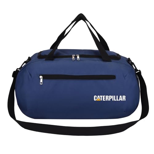 Reisetasche für Ca.TER-Pillar, Wasserdicht und verschleißfest, für Camping, Reisen, Fitness, Kapazität(Dark Blue) von QATOBI