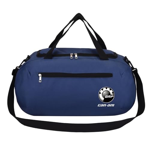 Reisetasche mit Schuhfach C.a.n-a.m, Raumgestaltung mit großer Kapazität, für Weekender Gym, Reise, Kapazität(Dark Blue) von QATOBI