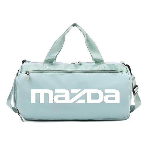 Sporttasche Reisetasche Maz-da, Raumgestaltung mit großer Kapazität, Tasche für Sport, Fitness und Reisen, Kapazität(Green) von QATOBI