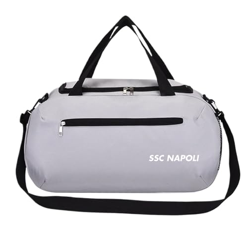 Ultraleicht Reisetasche SS.C NA.Poli, mit Schuhfach und Nassfach, Tasche für Sport, Fitness und Reisen, Kapazität(Grey) von QATOBI