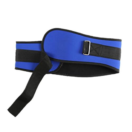 1 PC Fitness Gewichthebergürtel for Mann und Frau Langhantel Kurzhantel Training Rückenstütze Gym Squat Dip Powerlifting Handgelenkstütze GewichthebergüRtel(Blue,L) von QAUUCP