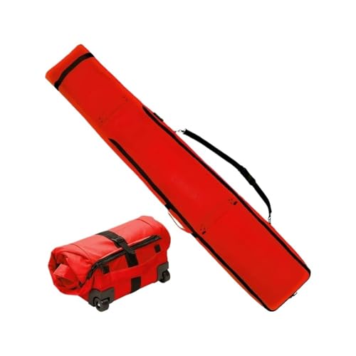 QAUUCP Gepolsterte Snowboard-Rollentasche mit TSA-Schloss, perfekt for Roadtrips und Flugreisen Kiteboardtasche von QAUUCP