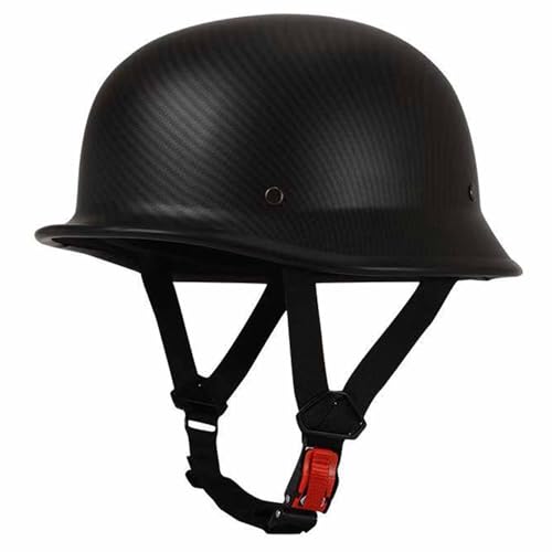 Motorradhelm Deutscher Stil Halbschalenhelm ECE-Zertifizierter Scooter Retro Brain-Cap Jethelm Roller-Helm Für Herren Damen Mit Brille Offenem Helm Scooter-Helm Schutzhelm 7,XXL:63-64CM Motorradhelm Deutscher Stil Halbschalenhelm ECE-Zertifizierter Scooter Retro Brain-Cap Jethelm Roller-Helm Für Herren Damen Mit Brille Offenem Helm Scooter-Helm Schutzhelm 7,XXL:63-64CM von QAZXCVB