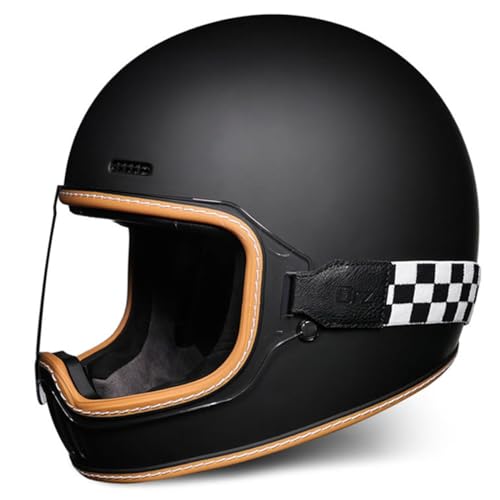 Motorradhelm Integralhelm Rollerhelm Sturzhelm Mit Klare Schutzbrille Modularer Motocross Helm Für Damen Herren Erwachsene DOT/ECE Zertifiziert Vollvisierhelm Motorrad Helm 9,M:57-58CM von QAZXCVB