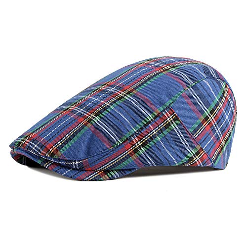 QBQZXAOSOWH Barett Cap Flache Kappe Mode Feine Streifen Gitter Baskenmütze Damen Herren Plaid Visiere Rot Grün Blau Entenschnabelhut Herringbone Flat Cap Adjustable55To59Cm Blau QBQZXAOSOWH Barett Cap Flache Kappe Mode Feine Streifen Gitter Baskenmütze Damen Herren Plaid Visiere Rot Grün Blau Entenschnabelhut Herringbone Flat Cap Adjustable55To59Cm Blau von QBQZXAOSOWH